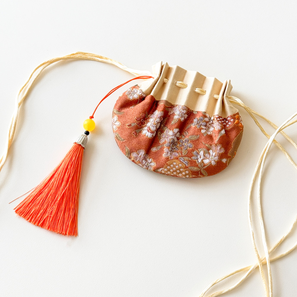 데이로이 미니 복주머니 전통 복조리 새해 복주머니 외국인 기념품 명절 선물