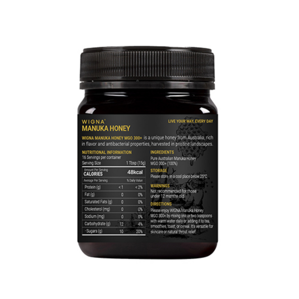 위그나 호주산 마누카 꿀 MGO 300+ UMF 11+ 250g - 상세 이미지 2