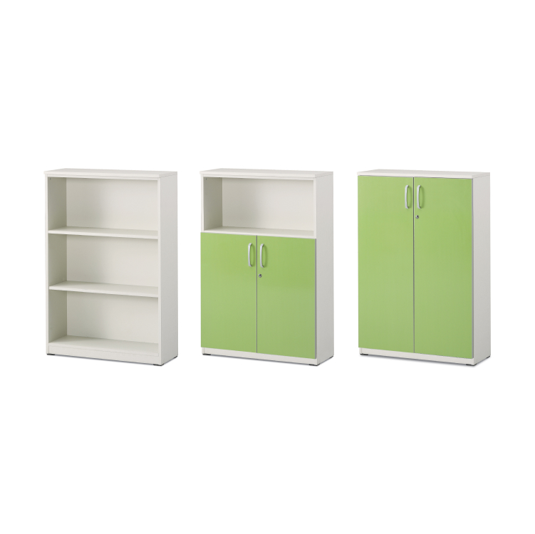 토파스 믹스 3단 사무용책장 사무실 화이트 콘크리트 오픈장 올문장 서류 수납장 캐비닛 책장