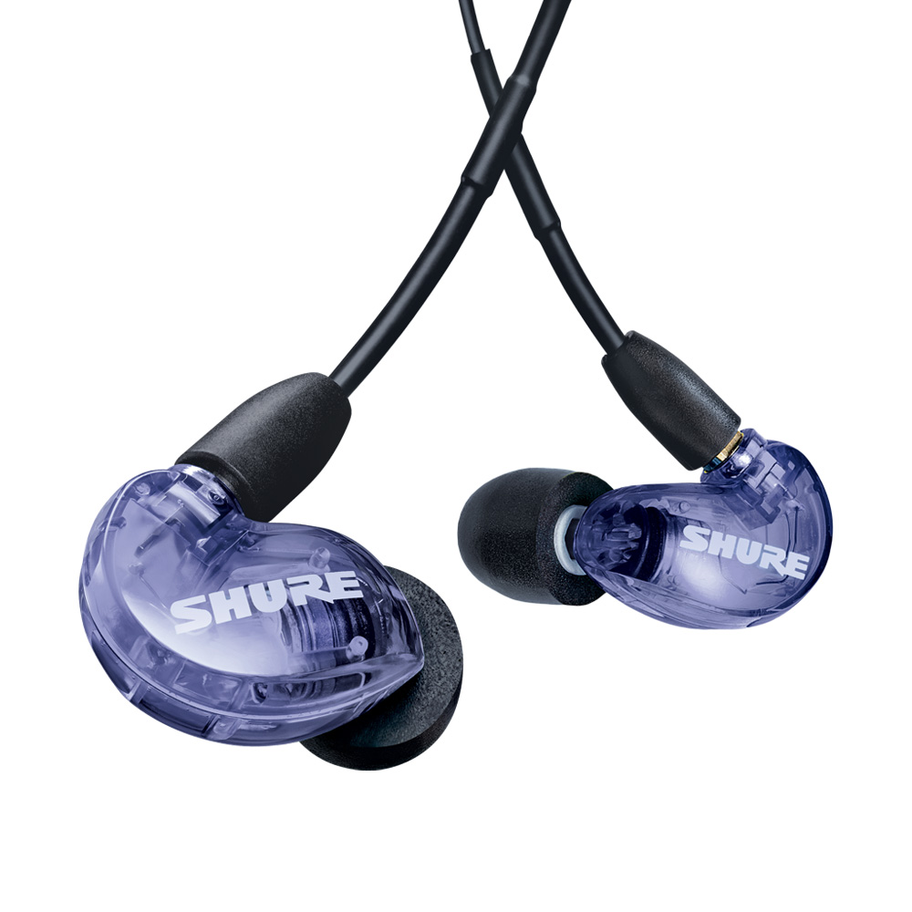 [SHURE] 슈어 스페셜 에디션 SE215 SPE 사운드 아이솔레이팅 이어폰 (퍼플) - 상품 이미지