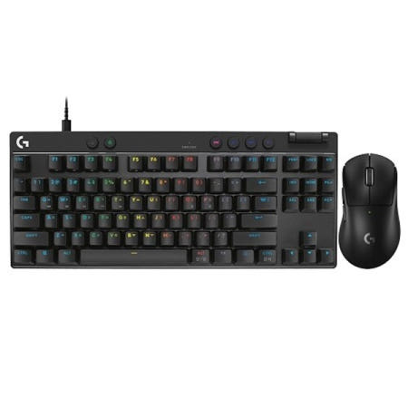 로지텍 G PRO X SUPERLIGHT 2 DEX + PRO X TKL RAPID 키보드 마우스 세트 (블랙)