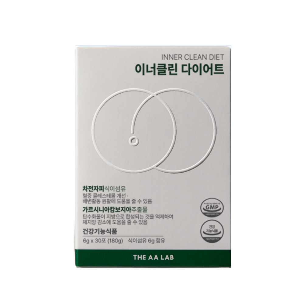 차전자피 이너클린 다이어트 과립 6g x 30포 - 상세 이미지 2
