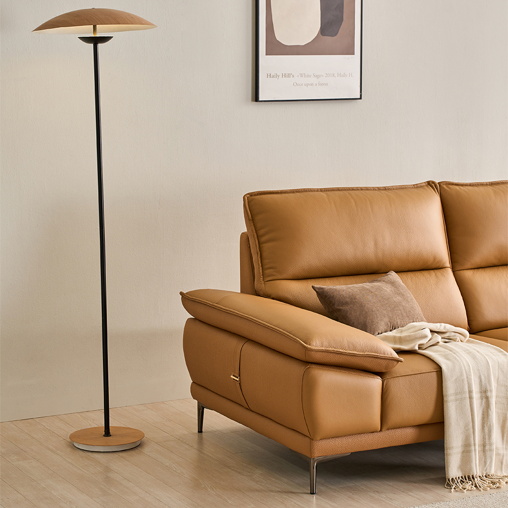 핀란디아 레노아 이태리 통가죽 4인용 3인용 소가죽 천연가죽 소파