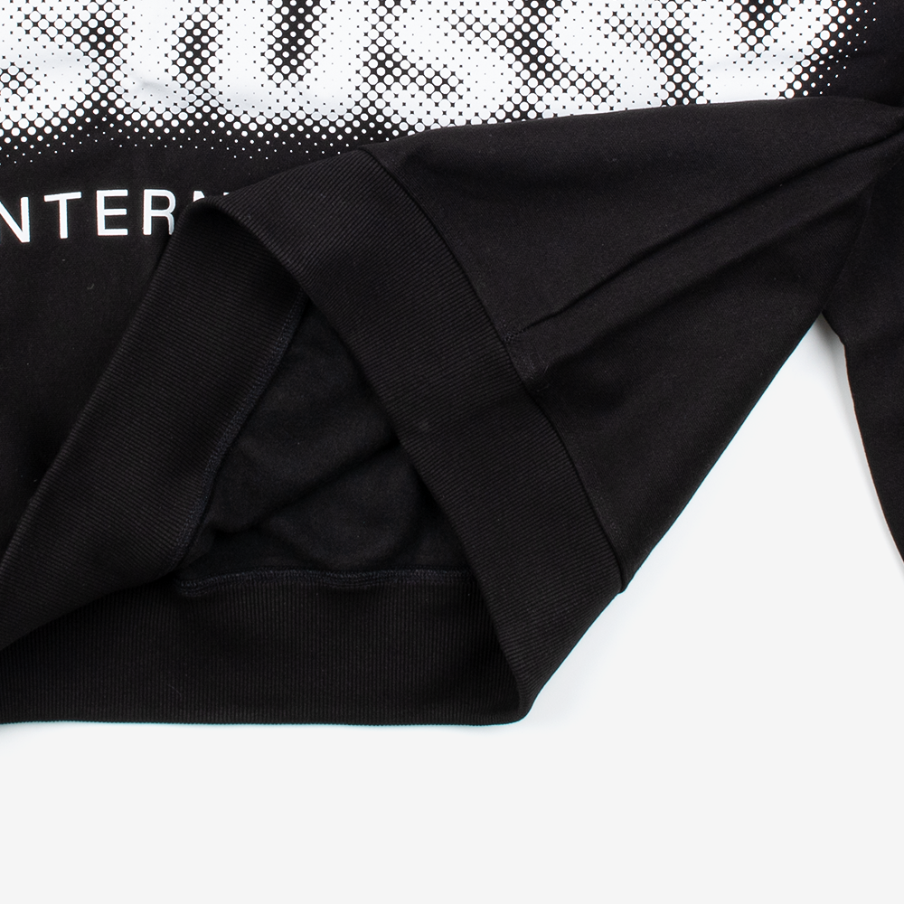 스투시 BLUR CREW 맨투맨 1914972-BLACK