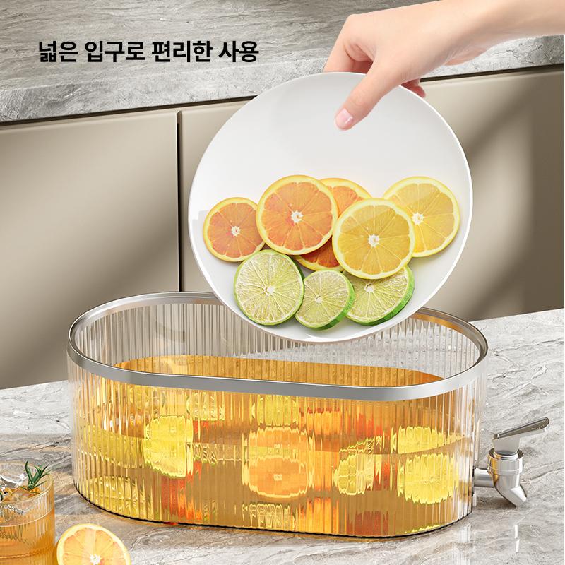 물병 디스펜서 냉장고 안 음료 냉수병 정수기헤드 - 상세 이미지 4
