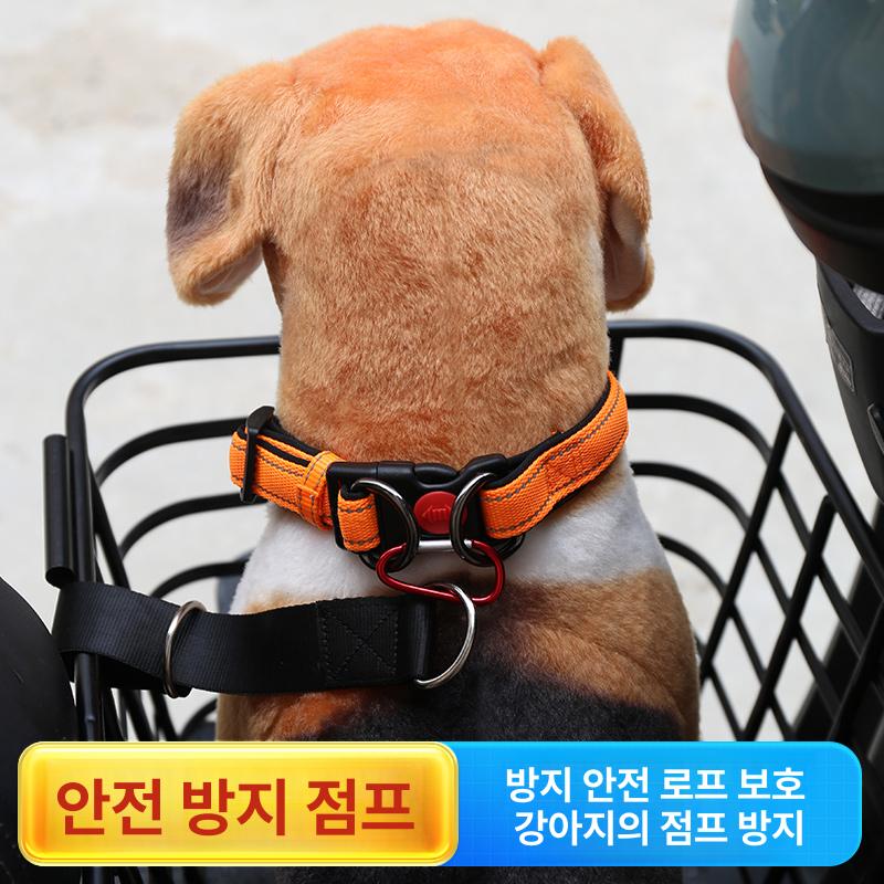 철제 강아지 자전거바구니 이동장 오토바이 애견 캐리어 산책 - 상세 이미지 3