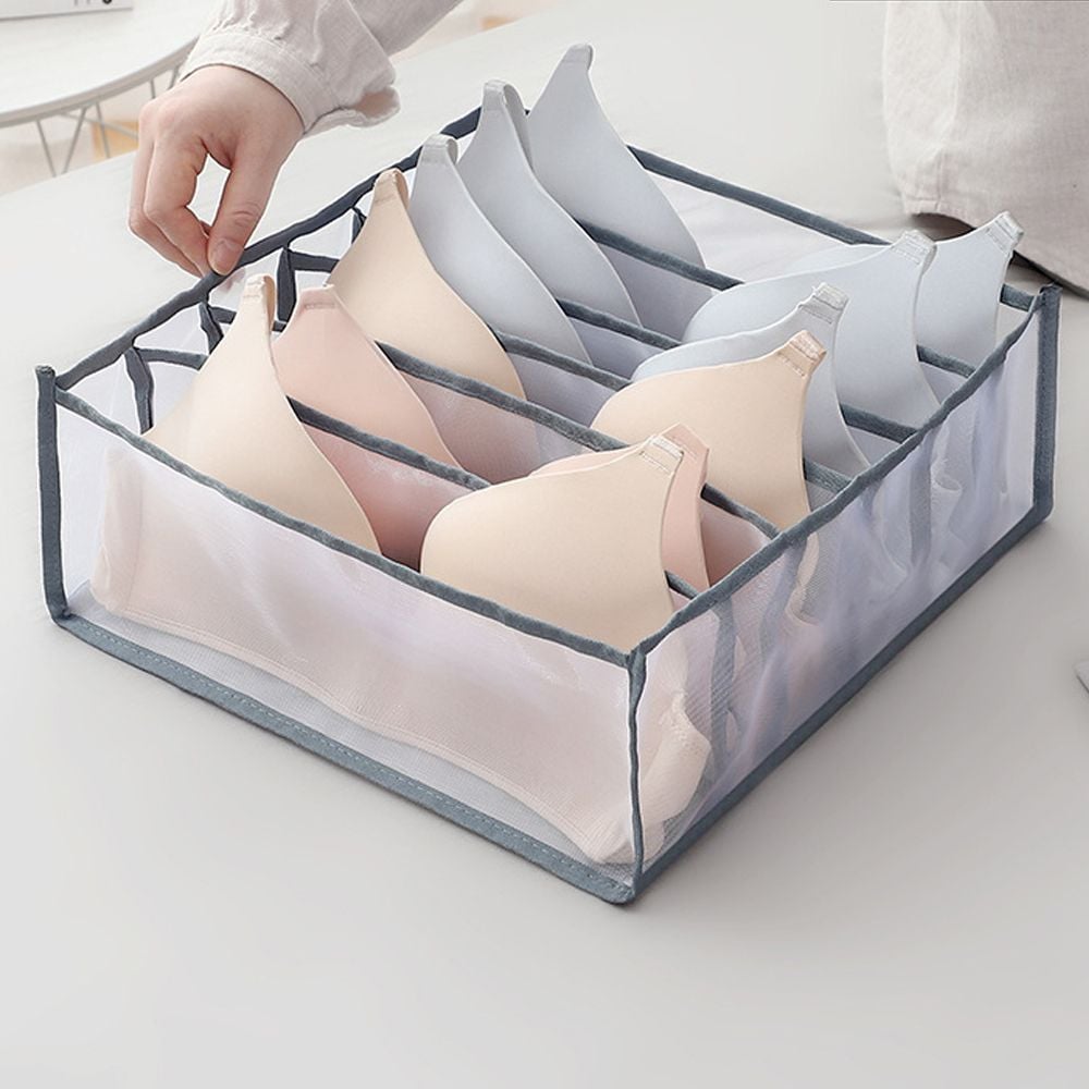 속옷 정리함 브래지어 팬티 양말 수납 보관 칸막이 속옷정리함 - 상품 이미지