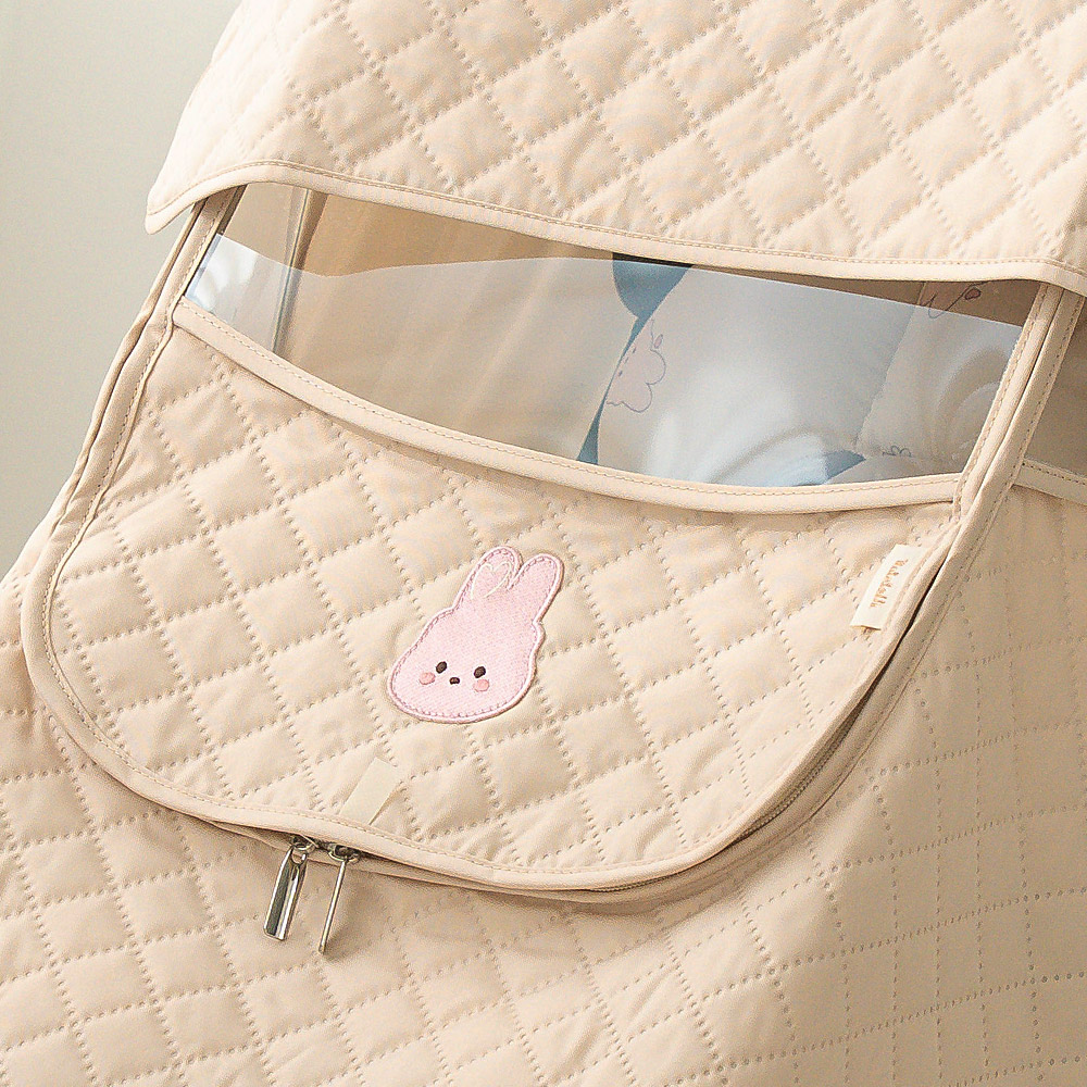 마롤로뜨 유모차 방한커버 겨울 덮개 햇빛가리개 블랙 방수 범용 양양이