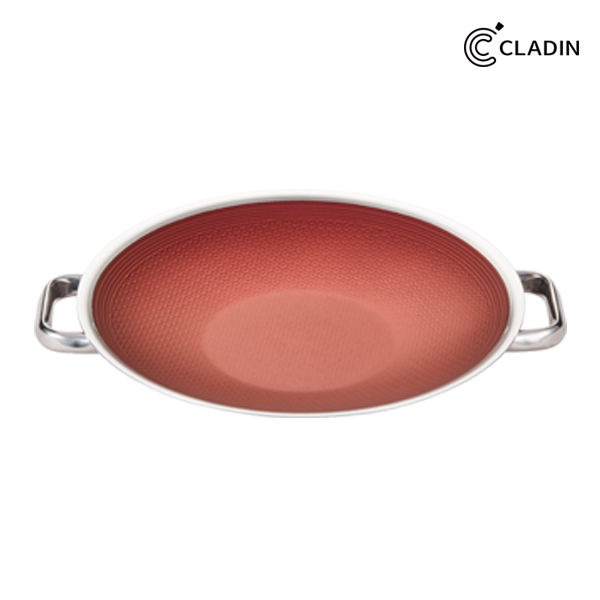 클래딘 인덕션 직화 IH 통3중 스텐 베네핏 편수 양수 코팅 프라이팬 32cm - 상세 이미지 4