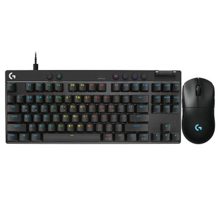 로지텍 G PRO 2 LIGHTSPEED + PRO X TKL RAPID 키보드 마우스 세트 (블랙)