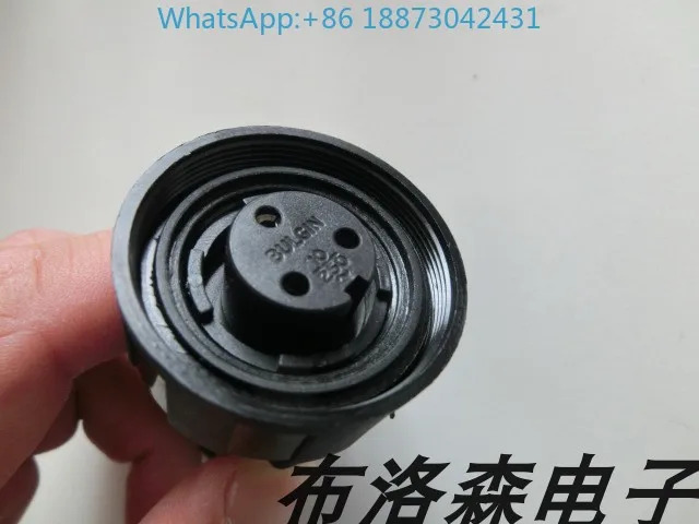 BULGIN PX0731/S 3P 암 핀 플매트 카펫 러그 원형 커넥터 3 접점 나사 케이블 설치