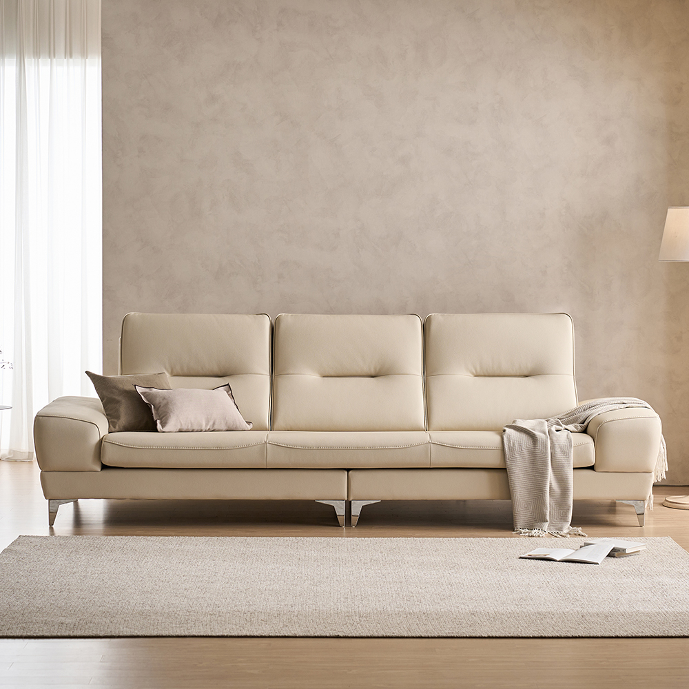 핀란디아 클로 이태리 통가죽 4인용 3인용 소가죽 천연가죽 소파