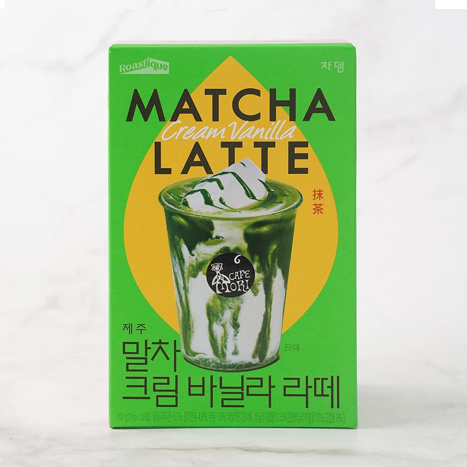 메가마트 쟈뎅 로스티크 까페모리 크림바닐라 말차라떼 20gx10입 - 상품 이미지