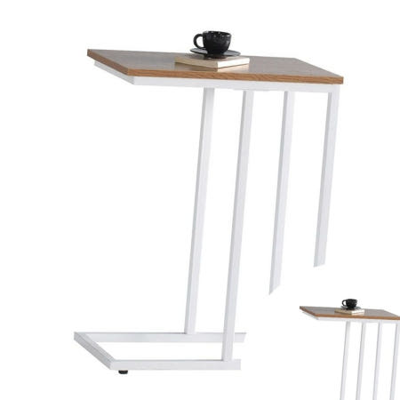 헬싱보리 화이트 500 쇼파보조테이블 소파간이티사이