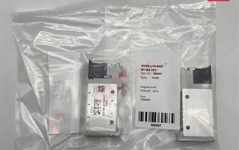 솔레노이드 밸브 VUVG-L10-M52-RT-M5-1P3 566457 2위치 5방향 오리지널