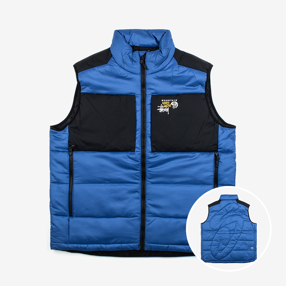 스투시 MOUNTAIN HARDWEAR X STUSSY VEST 패딩조끼 OM0338-RADIANT - 상품 이미지