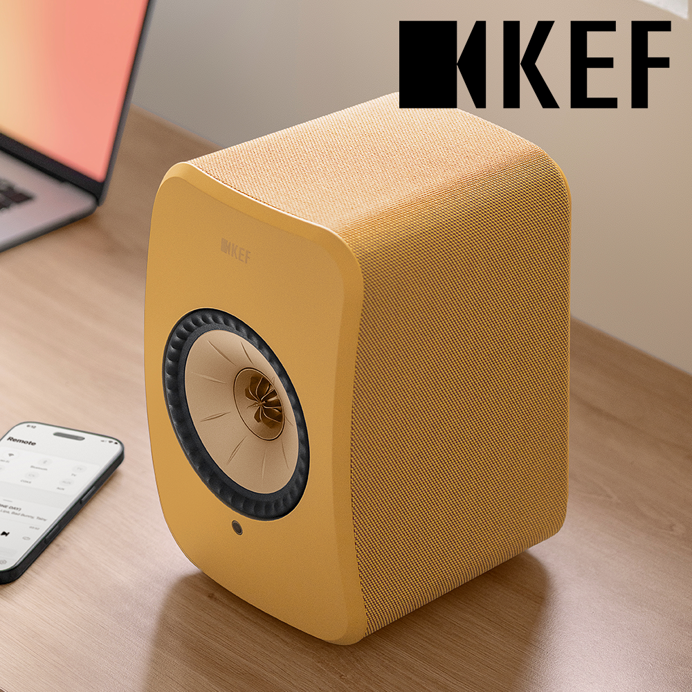 [국내정발] KEF LSX II 스피커 앰버헤이즈 - 상품 이미지