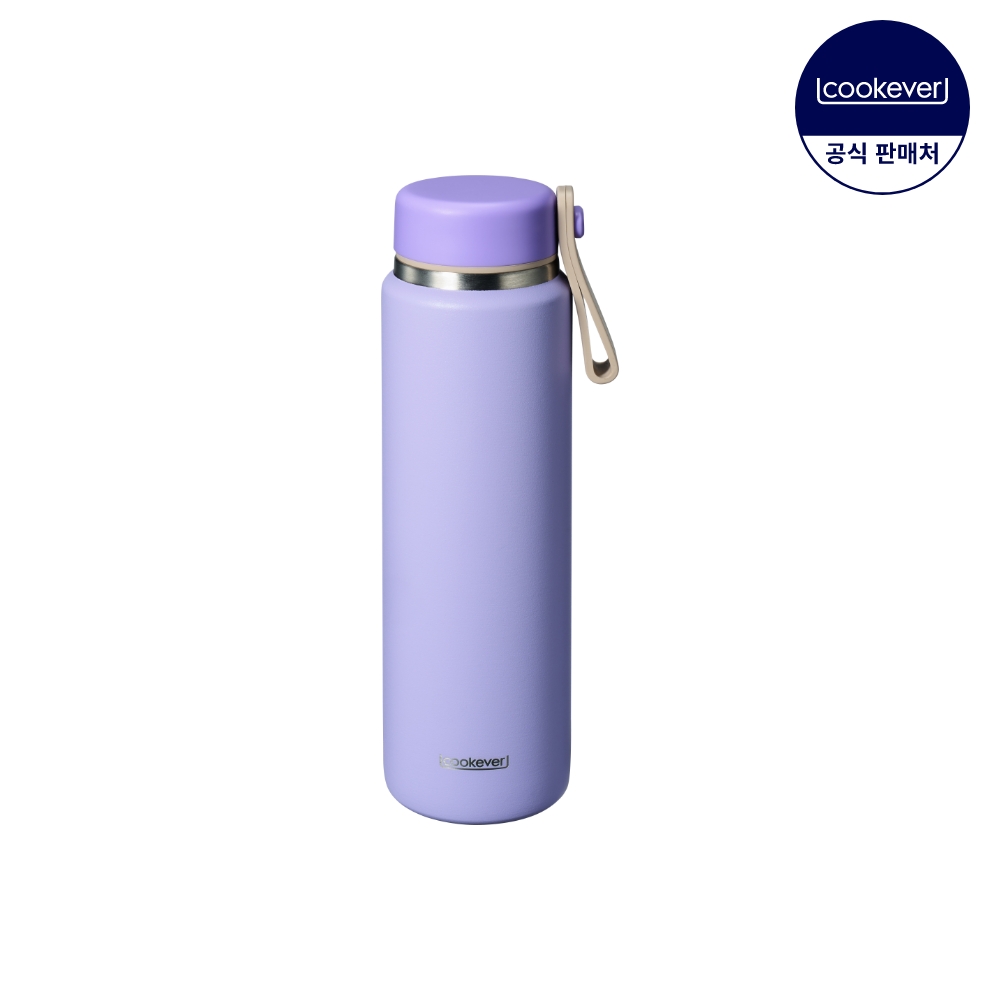 쿡에버 트래블러 텀블러 타로라벤더 270ml - 상품 이미지
