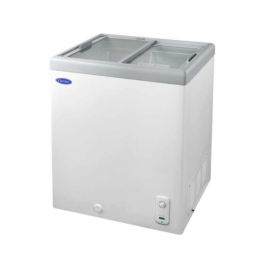 캐리어 아이스크림 얼음컵 냉동고 냉동평대 97L 화이트 CSDHD102WA