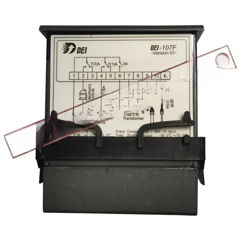 온도 조절 DEL-107F 냉장 보관 마이크로컴퓨터 조절기 해산물 풀 케이크 캐비닛