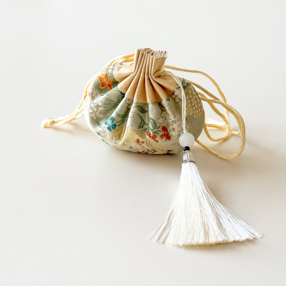 데이로이 미니 복주머니 전통 복조리 새해 복주머니 외국인 기념품 명절 선물