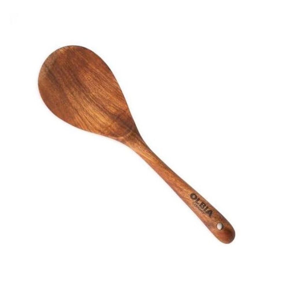 올비아 우드 주걱 밥주걱 가정 볶음 스푼 주걱 24.5CM - 상품 이미지