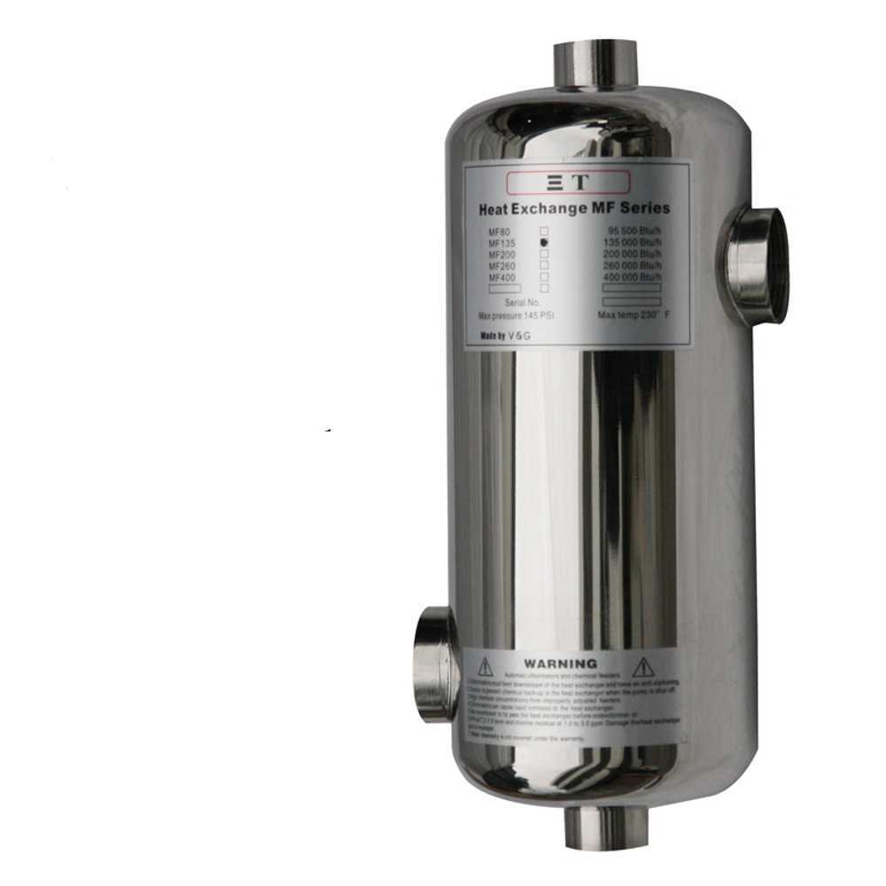 수영장 온수 열 교환기 효율적 가열 순환 시스템 MF135(40KW) - 상품 이미지