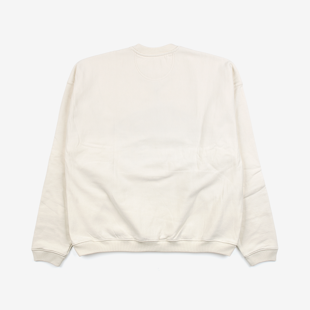 스투시 RELAXED OVERSIZED CREW 맨투맨 118487-IVORY - 상세 이미지 2