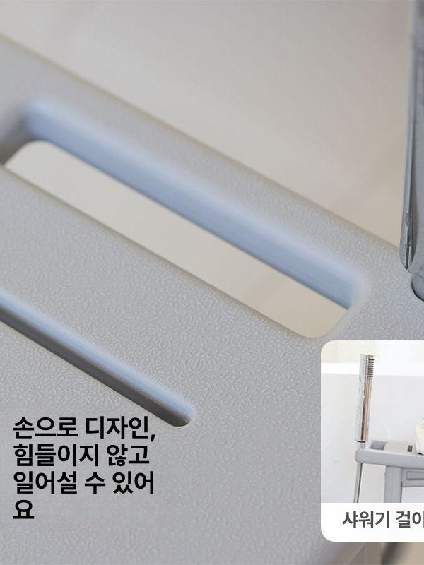욕실방수의자 욕실의자 목욕의자 샤워 스툴 - 상세 이미지 3