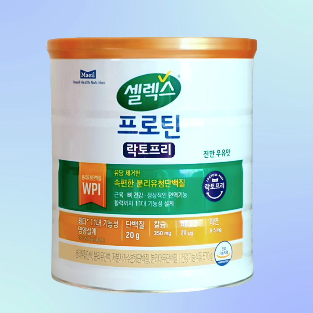 셀렉스 프로틴 락토프리 WPI 분리유청 단백질 570gX1캔 - 상세 이미지 4