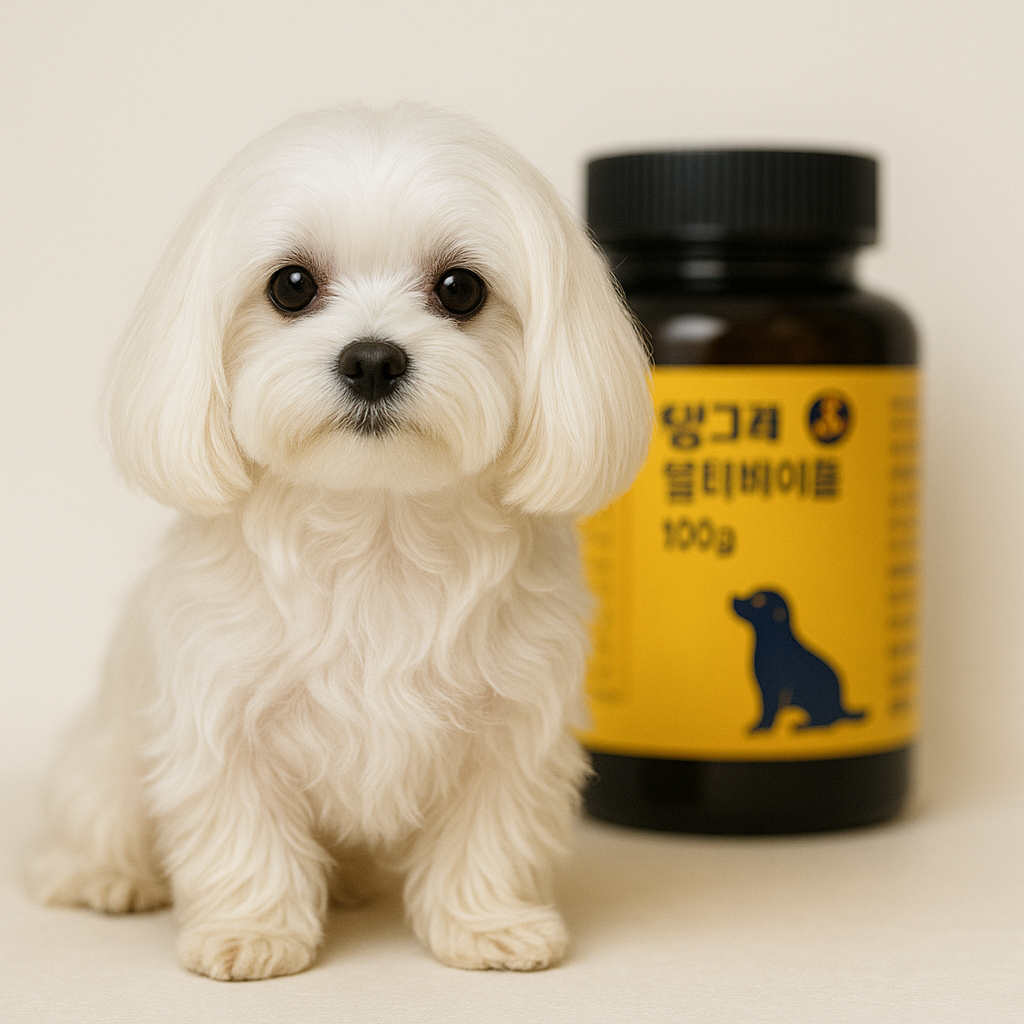 댕그래 강아지 종합 영양제 노견 루테인 기침 슬개골 평생살개 100g 이미지 7