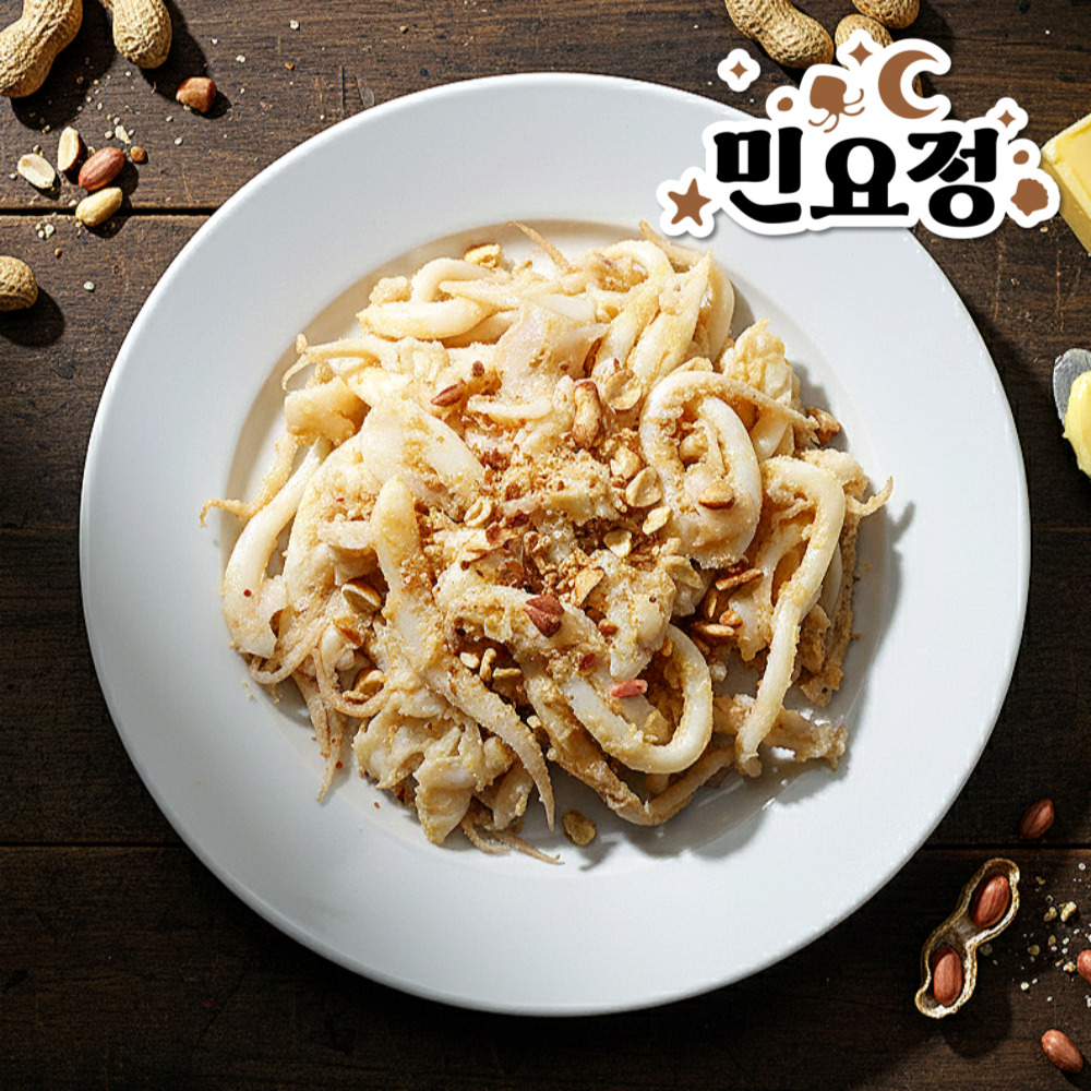 땅콩 버터 구이 오징어 다리 400g - 상품 이미지