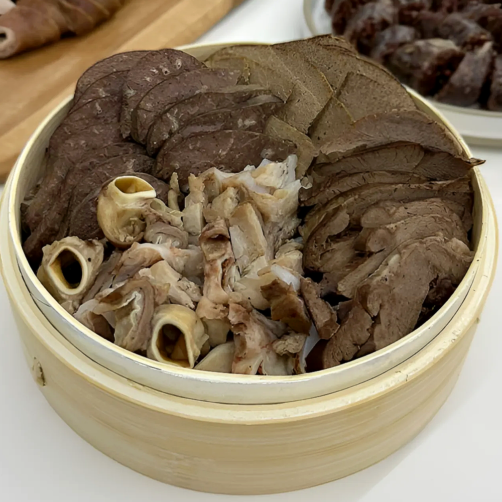 유비푸드 순대내장 모듬 2.5kg 찰순대 오소리감투 허파 염통 간 울대 - 상품 이미지