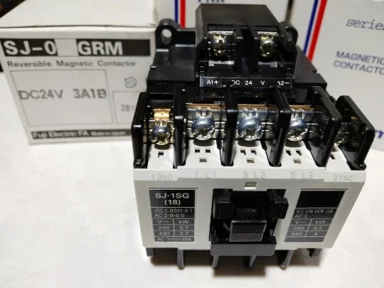 일본 DC 접촉기 SJ-1SG DC24V DC48V 1a1b 18A