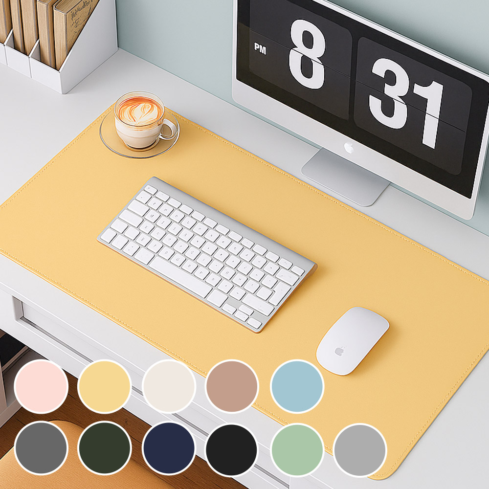 사무실책상테이블매트 책상깔개 대형책상매트 책상덮개 책상깔판패드 가죽책상보호매트 6030 제품 이미지