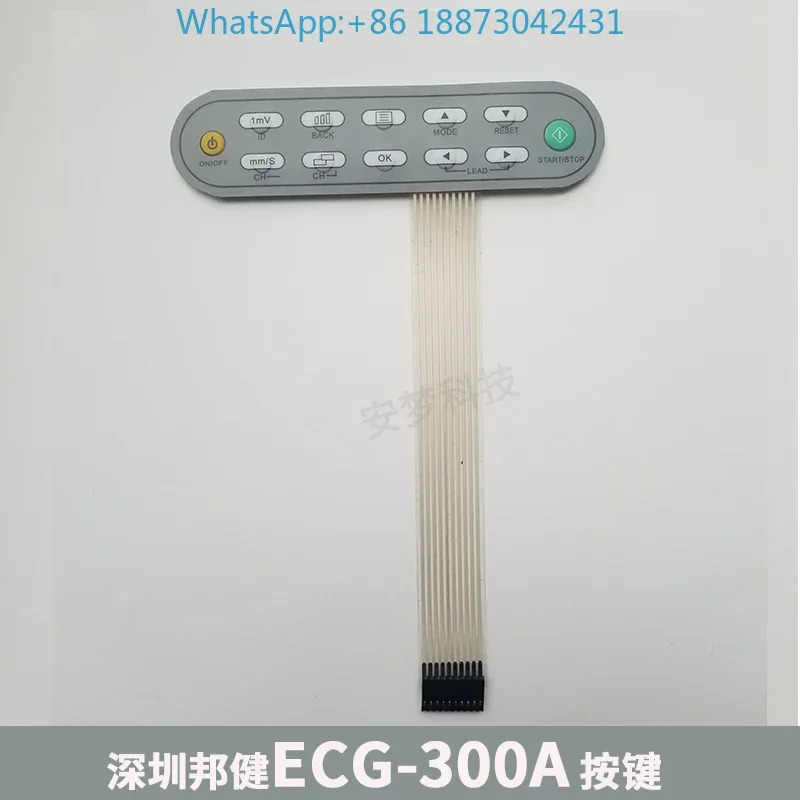 ECG-300A ECG-300G 키패드 패널