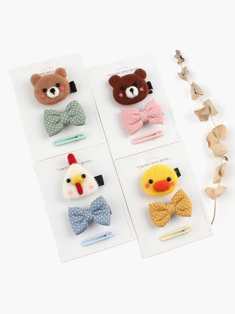 호카 헤어핀세트 유아헤어핀