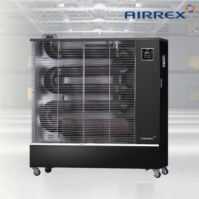 물류창고 대형돈풍기 60평형 공장 현장 곱창석유난로 - 상품 이미지