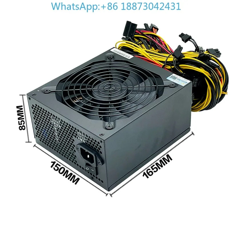 드래곤 스톰 1800w 저소음 2400w 금메달 2800w 2600w 8 카드 전기 데스크탑 전원 X98 X99