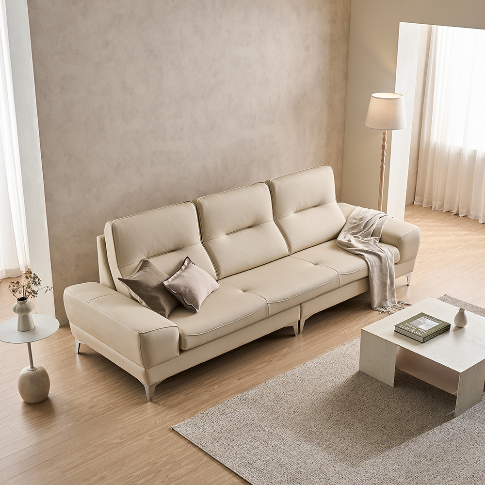 핀란디아 클로 이태리 통가죽 4인용 3인용 소가죽 천연가죽 소파