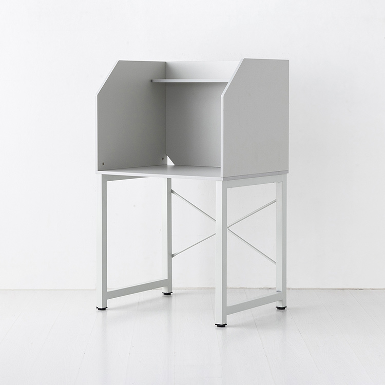 HADY 독서실책상 8060 KS1031TB 800x600mm, 올그레이 2123.1927 - 상세 이미지 2
