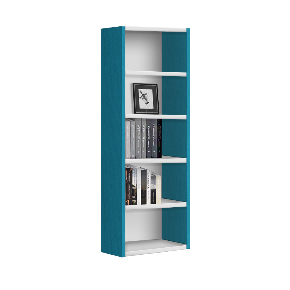 PET 5단600 책장 화이트