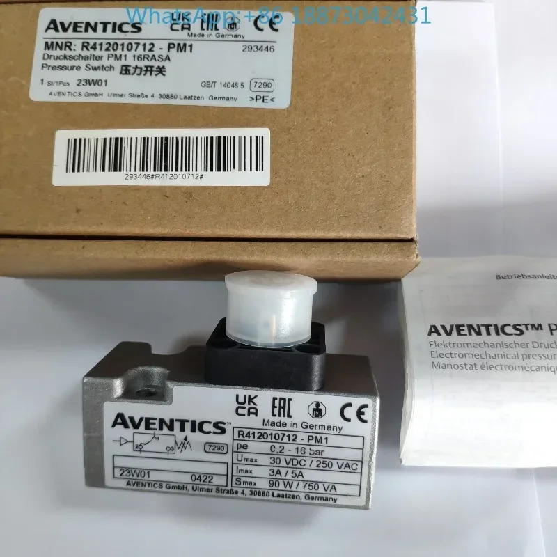 G-ermany ENTICS 압력 스위치 R412010712R412010713 신