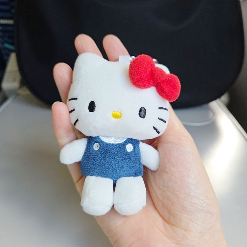 하트 카라비너 귀여운 마스코트 헬로키티 키홀더 이미지 7