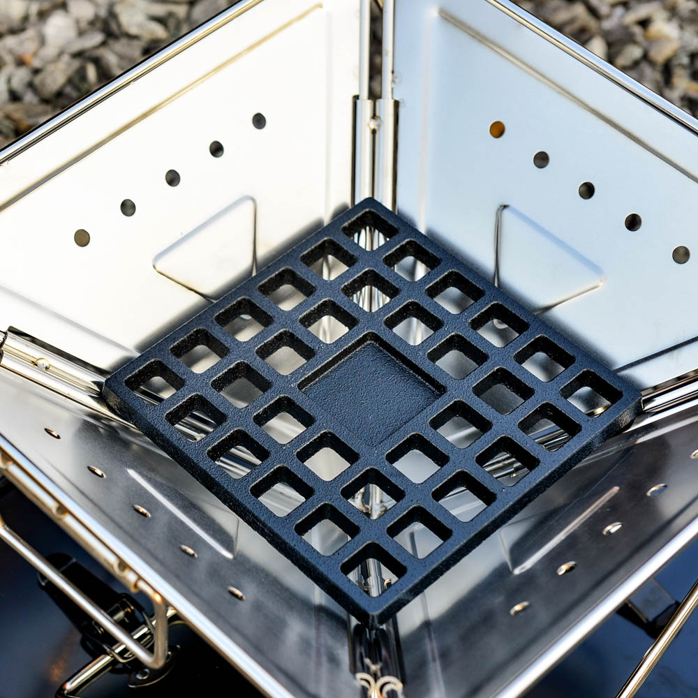 와이드 화로대 중형 폼가방 포함 접이식 캠핑화로대 바베큐그릴