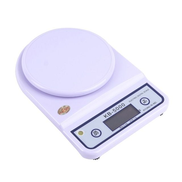 슬림형 주방용 저울-5kg 자동off 전자 계량 - 메인 이미지