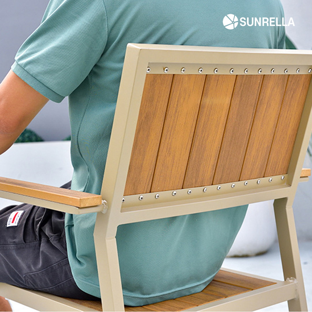 썬랠라 야외테이블 세트 파라솔 테라스 정원 야외용 철제 카페 테이블