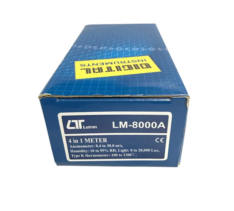 열습도계 기상계 LM8000A 풍속 온도 습도 광도계4-in-One 감지기