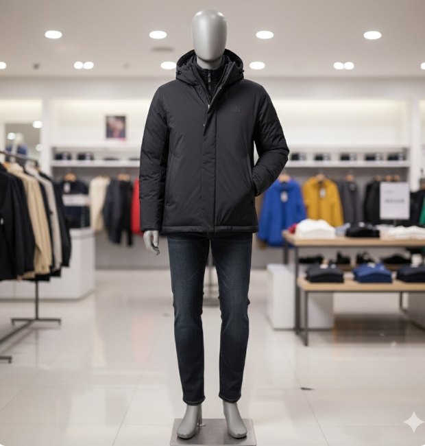 블랙야크 남자 겨울 바람막이 아웃도어 구스다운 패딩점퍼 - 상세 이미지 3