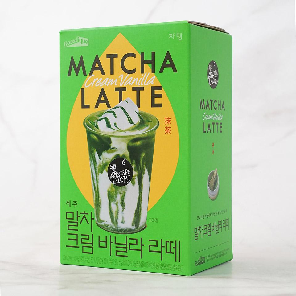 메가마트 쟈뎅 로스티크 까페모리 크림바닐라 말차라떼 20gx10입 - 상세 이미지 2